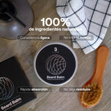 ▶ B Life  Bálsamo para Manejo y Fortalecimiento de Barba de 150 g. Ingredientes 100% Naturales, Cera para Bigote y Barba. Beard Balm B Life.