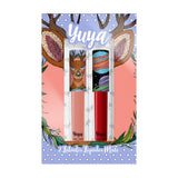 ▶ Republic Cosmetics Yuya   Set de 2 Labiales Líquidos "Bonita", Color Durazno