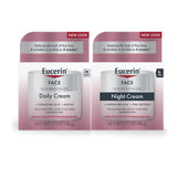 ▶ Eucerin Q10 Anti Wrinkle Face Cream Bundle, Day Cream and Night Cream For Face, 1.7 Ounce (Pack of 2)