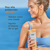 ▶ ISDIN Fotoprotector Gel Cream SPF 50+, Protector Solar Corporal refrescante e hidratante, Ideal para toda la familia, 250 ml + Fotoprotector Fusion Fluid SPF 50+, Protector Solar Facial, 50ml