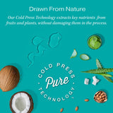 ▶ RAW SUGAR  Shampoo e condicionador Moisture Smoothie com óleo de coco, agave e leite de amêndoa doce, hidrata e nutre cabelos secos, formulado sem sulfatos + parabenos