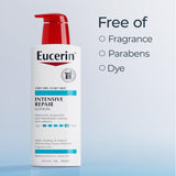 ▶ Eucerin Lotion, Intensive Repair, Rich Very Dry Skin, 16.9 Ounce Bottle