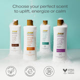 ▶ RAW SUGAR - Simply Body Wash - Piña + Maqui Berry + Coco, Gel de baño y ducha hidratante e iluminador,