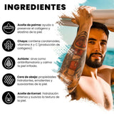 Maya Solar Bloqueador Para Tattoos. Protege Y Humecta Fps 50. Ingredientes Naturales. Fotoprotector de Tatuajes. Ideal Para Todo Tipo de Piel.
