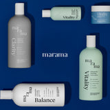 ▶ MARAMA  | Essential Kit | 2 Shampoo sin Parabenos + Acondicionador sin Parabenos + Reconstructor Capilar | Tratamiento para Cabello Maltratado - Aloe Vera | Anti Frizz Cabello