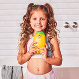 ▶ RAW SUGAR Kids Bubble Bath and Body Wash Pineapple Orange - 12 fl oz
