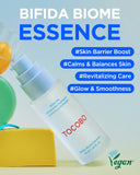 ▶ TOCOBO  Bifida Biome Essence 1.69 fl oz / 50ml | All in one, Skin Repair Serum, Korean Skin Care, Skin Barrier Essence | Natural Ingredients, Vegan Essence, Cruelty Free, Korean Vegan Essence