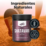 Shatavari | Suplemento Alimenticio Herbal Ayurvédico | 60 Cápsulas Gelatina Vegetal | Vitaminas para Mujer Promueve la Salud Femenina y Bienestar General | Fórmula Pura sin Aditivos | BPN PRO