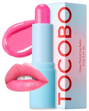 ▶ TOCOBO Glass Tinted Lip Balm 012 Better Pink 0.67 oz / 19g | Bálsamo labial vegano hidratante brillante y color transparente teñido vivo