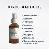 ▶ HEBBE  - Hidrolato de Manzanilla 120 ml | Calma la Irritación | Favorece la Regeneración de las Heridas de la Piel | Propiedades Calmantes y Antiinflamatorias | Mejora la Sequedad Capilar | Contenido 120 ml