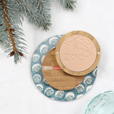 ZAO 303 Compact Powder Brown/Beige/Neutral in a Refillable Bamboo Container Certified Bio/Ecocert/Cosmebio/Natural Cosmetics by ZAO essence of nature