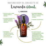 OLEUM VITAE Kit Cuidado de la piel Lavanda. Con Aceite Esencial de Lavanda. Hidratación Profunda. 4 pzas