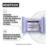 ▶ Neutrogena  Toallitas Desmaquillantes Night Calming 25 Piezas