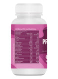 Pre & Probioticos Mujeres 10 Billones UFC + Prebioticos Hidratación Salud de la Piel Salud Digestiva | 180 Capsulas | Vitaminas Complejo B Colágeno | Suplemento Alimenticio | Natural Wisdom