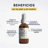 ▶ HEBBE  - Hidrolato de Manzanilla 120 ml | Calma la Irritación | Favorece la Regeneración de las Heridas de la Piel | Propiedades Calmantes y Antiinflamatorias | Mejora la Sequedad Capilar | Contenido 120 ml
