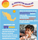 UV ZERO - Bloqueador Solar Mineral en Barra para Niños | FPS 50 | Protección UVA/UVB | Hipoalergénico y Libre de Fragancias | Dermatológicamente Probado | Ideal para Rostro | Ingredientes Naturales, Sensación Ligera Mate | 18g (1 Unidad)