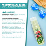 Maya Solar Kit de Bloqueador Solar fps 50+ en Crema, Crema para Despues de Asolearse (AfterSun) y Repelente. Ideal para Viajes en Cabina de Avion.
