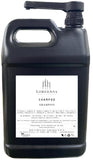 ▶ LOREDANA | Shampoo Liquido De Ámbar Negro Y Bergamota | Ayuda A La Caída Del Cabello y Fortalece la Raíz | Libre De Parabenos Y Sulfatos (3.75 L)