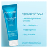 ▶ Neutrogena  Hydro Boost Crema Hidratante Facial en Gel Ácido Hialurónico FPS 25 40g