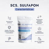 ▶ HEBBE  - SCS 500 g | Elaboración de shampú solido derivado del coco | Formación de Espuma Excelente | Alta Detergencia | Tolerable para Piel y Cabello | Sin Conservadores | Para Productos Sustentables | Contenido 500 g