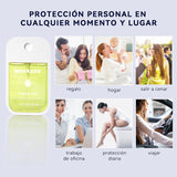 ▶ POCKET CARE  Desinfectante de Manos en Spray Power Mist, Limpia Tus Manos, Spray Antibacterial para Manos, Desinfectante de Manos en Aerosol Touch - 45ml (Vainilla)