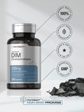 DIM Suplemento 200 mg | Diindolilmetano avanzado | 200 cápsulas vegetales | vegetariano, sin OMG, sin gluten | por Horbaach, (Empaque puede variar)