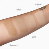 TEIA COSMETICOS Protector Solar Facial en Barra, FPS40, 100% Mineral con Color, Cobertura Alta, 4 Tonos (Claro)