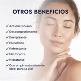 ▶ HEBBE  - Hidrolato de Romero 125 ml | Aliado para Pieles Sensibles y Dañadas por el Paso del Tiempo | Tónico Purificante, Regularizador y Cicatrizante | Reequilibra la Piel | Contenido de 125 ml