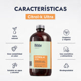▶ HEBBE  - Citrol K 500g | Potenciador de Aroma | Conservante Natural | Potencia Propiedades Cosméticas | Ideal para Cremas y Lociones | Pureza Garantizada.