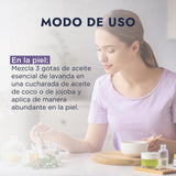 ▶ HEBBE  - ACEITE ESENCIAL DE LAVANDA | ACEITE ESENCIAL COSMÉTICO | ACITE PARA AROMATERAPIA | CONTENIDO 50 ML