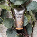 ▶ BENECOS  Natural Creamy Make-Up, Flawless Face Matte Foundation, Honey, 30ml