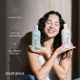 ▶ MARAMA  | Vitality Kit | Shampoo sin Parabenos y Acondicionador sin Parabenos Hidratante | Hidratación Suavidad y Brillo | Para Todo Tipo de Cabello | Cruelty-Free y Vegano