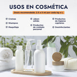 ▶ HEBBE  | Citrol K | Conservador Natural a base de extractos cítircos Premium | Ideal para Cosméticos y Alimentos | Fórmula Kosher e Hipoalergénica | 50 ml