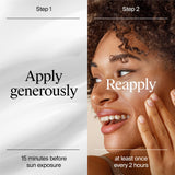 ▶ Neutrogena Protector solar ultraclaro de factor de protección de 45, paquete doble de 177 ml (6 oz)