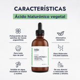 ▶ HEBBE - ÁCIDO HIALURÓNICO PARA CUIDADO FACIAL | Potencia Luminosidad de la Piel | Hidrata y Reduce Apariencia Ceniza | 50 ml | Antiedad y Relleno de Arrugas | Sin Parabenos | Ideal como Base de Maquillaje