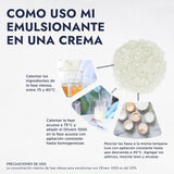 ▶ HEBBE  - Olivem 500 g | Autoemulsionante natural | Emulsiones Suaves y Sedosas | Efecto Extra Hidratante | No Deja Sensación Grasa | Facilita la Penetración de Ingredientes | Contenido 500 g
