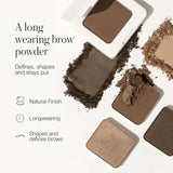 ▶ RMS Beauty Back2Brow Powder - Medium for Women 0.12 oz Powder