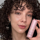 TEIA COSMETICOS Protector Solar Facial en Barra, FPS40, 100% Mineral con Color, Cobertura Alta, 4 Tonos (Claro)