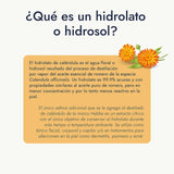 ▶ HEBBE  - Hidrolato de Caléndula 1 L | Mejora Apariencia de la Piel | Calmante y Reparador | Estimula Producción de Colágeno | Contenido de 1L