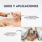 ▶ HEBBE  - Hidrolato de Romero 1 L | Tratamiento para Pieles Sensibles y Dañadas | Cicatrizante y Reequilibrante | Tónico Purificante para Pieles con Imperfecciones | Contenido de 1 L