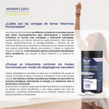 WOMENS DAILY MULTIVITAMIN AND ANCIENT MINERALS 4 en 1, 200 capsulas (1545mg por porcion) con Vitaminas, Minerales, Adaptogenos y Aminoacidos, Hormo Balance, by Eternal Nutrition - Ingredientes Naturales Premium de USA