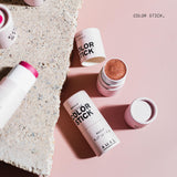 AHAL - Color Stick 3 en 1 - Tinta para labios, Blush e Iluminador (Contour Stick) - Con Aceite de Marula y Tapioca, Ingredientes Naturales para un Look Radiante y Fresco.
