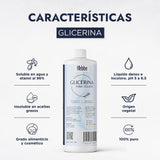 ▶ HEBBE  | Glicerina Vegetal | Efecto Calmante | Para todo tipo de Piel | Uso Cosmético y Comestible | Refuerza la Hidratación | 1 kg