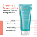 ▶ Avene Cleanance, Gel Limpiador para Piel Grasa, 200ml