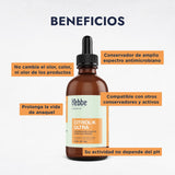 ▶ HEBBE  | Citrol K | Conservador Natural a base de extractos cítircos Premium | Ideal para Cosméticos y Alimentos | Fórmula Kosher e Hipoalergénica | 50 ml
