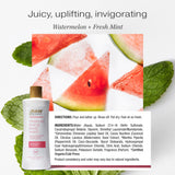 ▶ RAW SUGAR  Body Wash Watermelon + Mint - 25 fl oz, pack of 1