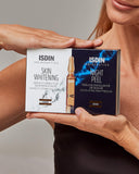 ▶ ISDIN Isdinceutics Day&Night Rutina Antimanchas, Sérum Corrector Despigmentante de Día y Peeling Exfoliante de Noche, 10 ampolletas
