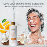 ▶ RAW SUGAR Coconut Mango Natural Body Wash 25oz