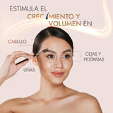 ▶ HEBBE  - Aceite de Ricino 1 L | Estimula Crecimiento de Pestañas Cejas y Barba | Pr