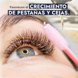 ▶ HEBBE  - Kit Aceite de Ricino y Almendras 100ml | Estimula Crecimiento Capilar | Refuerza Pestañas y Cejas | Suaviza Labios | Revitaliza Manos Resecas | Protección Antioxidante y Vitamínica.